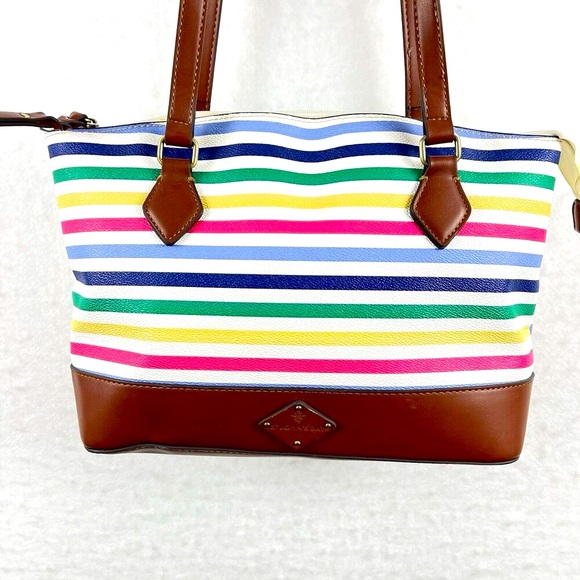 St. John's Bay Multicolor Striped Shoulder Bag - Picture 1 of 10